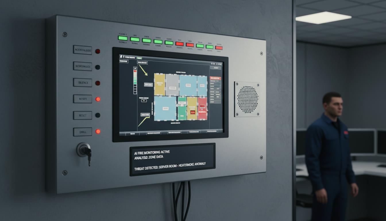 การตรวจสอบแผงตรวจจับไฟไหม้ — GaugeSnap AI Monitoring