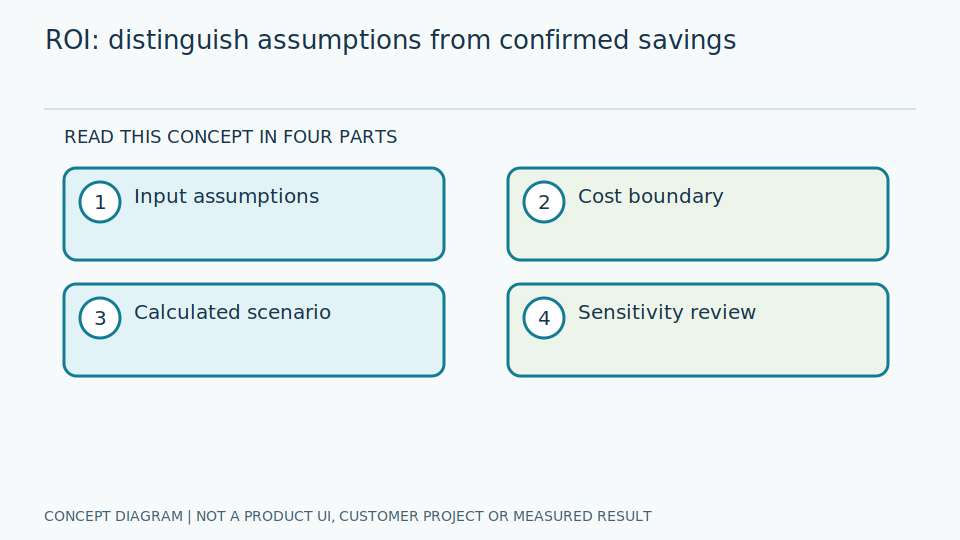 Use the calculator to examine assumptions