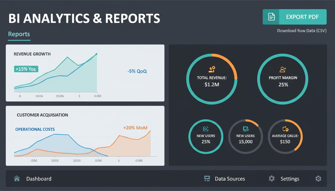 Analytics & Reports — GaugeSnap