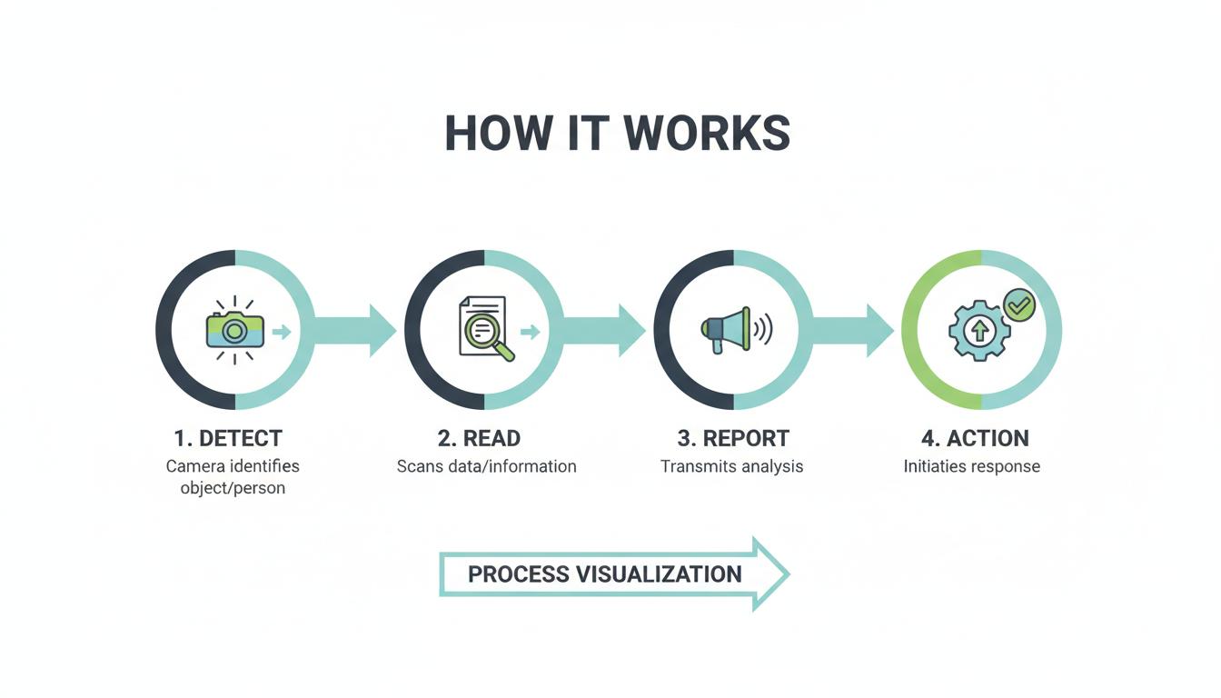 ขั้นตอนการทำงานของ GaugeSnap AI — จากกล้องถ่ายเกจสู่การอ่านค่าอัตโนมัติ
